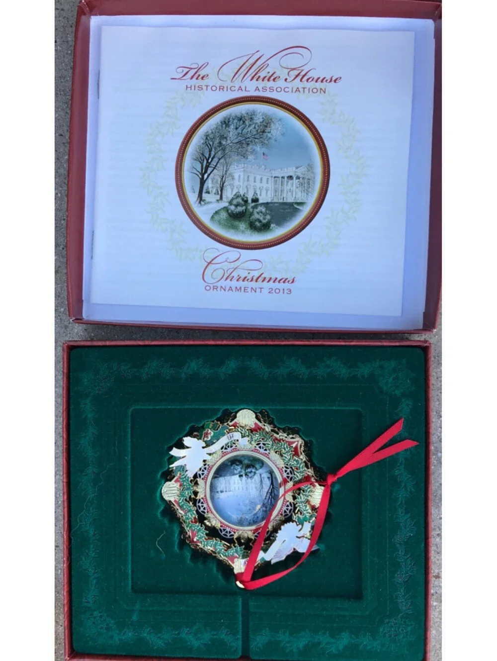 7 White House Historical Association Christmas Ornaments 2004, 12, 13, 15, 16,18